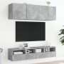 Muebles de pared para TV 2 uds madera gris hormigón 40x30x30 cm by , TV Furniture - Ref: Foro24-836847, Price: 42,50 €, Disco...