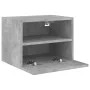 Muebles de pared para TV 2 uds madera gris hormigón 40x30x30 cm by , TV Furniture - Ref: Foro24-836847, Price: 41,97 €, Disco...