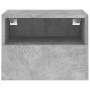 Muebles de pared para TV 2 uds madera gris hormigón 40x30x30 cm by , TV Furniture - Ref: Foro24-836847, Price: 42,50 €, Disco...