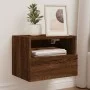 Wand-TV-Möbel 2 Stück Eichenholz braun 40x30x30 cm von , TV-Möbel - Ref: Foro24-836853, Preis: 44,29 €, Rabatt: %