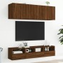Wand-TV-Möbel 2 Stück Eichenholz braun 40x30x30 cm von , TV-Möbel - Ref: Foro24-836853, Preis: 44,79 €, Rabatt: %