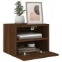 Muebles de pared para TV 2 uds madera roble marrón 40x30x30 cm de , Muebles TV - Ref: Foro24-836853, Precio: 44,29 €, Descuen...