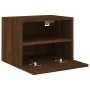 Wand-TV-Möbel 2 Stück Eichenholz braun 40x30x30 cm von , TV-Möbel - Ref: Foro24-836853, Preis: 44,29 €, Rabatt: %