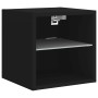 Schwarzer TV-Wandhalter mit LED-Lichtern, 30x28,5x30 cm. von , TV-Möbel - Ref: Foro24-836975, Preis: 27,88 €, Rabatt: %