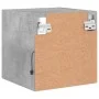 Wand-TV-Möbel mit LED-Lichtern, 2 Stück, Beton-Grau, 30x28,5x30 cm. von , TV-Möbel - Ref: Foro24-836980, Preis: 38,80 €, Raba...