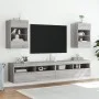 Wand-TV-Möbel mit LED-Lichtern in Sonoma-Grau 40x30x60,5 cm von , TV-Möbel - Ref: Foro24-837088, Preis: 52,47 €, Rabatt: %