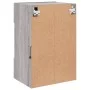 Mueble de TV de pared con luces LED gris Sonoma 40x30x60,5 cm by , TV Furniture - Ref: Foro24-837088, Price: 52,47 €, Discoun...
