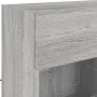 TV-Wandmöbel mit LED-Lichtern in Sonoma-Grau 78,5x30x60,5 cm. von , TV-Möbel - Ref: Foro24-837104, Preis: 66,72 €, Rabatt: %