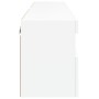 Muebles de TV de pared con luces LED 2 uds blanco 60x30x40 cm de , Muebles TV - Ref: Foro24-837184, Precio: 78,86 €, Descuent...