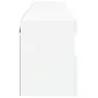 Wand-TV-Möbel mit LED-Lichtern, 2 Stück, weiß, 60x30x40 cm. von , TV-Möbel - Ref: Foro24-837184, Preis: 80,85 €, Rabatt: %