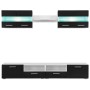 TV-Loungemöbel mit hellen schwarzen LED-Leuchten, 5 Stück von vidaXL, TV-Möbel - Ref: Foro24-246028, Preis: 327,85 €, Rabatt: %