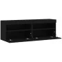 Wand-TV-Möbel mit LED-Lichtern, 2 Stück, schwarz, 60x30x40 cm. von , TV-Möbel - Ref: Foro24-837186, Preis: 79,50 €, Rabatt: %