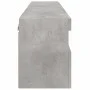 Wand-TV-Möbel mit LED-Lichtern, 2 Stück, Beton-Grau, 60x30x40 cm. von , TV-Möbel - Ref: Foro24-837190, Preis: 85,23 €, Rabatt: %