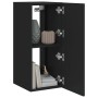 Muebles de TV de pared con luces LED 2 uds negro 30,5x35x70 cm de , Muebles TV - Ref: Foro24-837235, Precio: 99,68 €, Descuen...