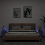 Muebles de TV de pared con luces LED 2 uds negro 30,5x35x30 cm de , Muebles TV - Ref: Foro24-837221, Precio: 56,16 €, Descuen...