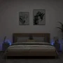 Muebles de TV de pared con luces LED 2 uds negro 30,5x35x30 cm de , Muebles TV - Ref: Foro24-837221, Precio: 55,53 €, Descuen...
