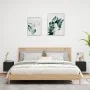 Muebles de TV de pared con luces LED 2 uds negro 30,5x35x30 cm de , Muebles TV - Ref: Foro24-837221, Precio: 55,53 €, Descuen...