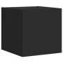 Muebles de TV de pared con luces LED 2 uds negro 30,5x35x30 cm de , Muebles TV - Ref: Foro24-837221, Precio: 55,53 €, Descuen...