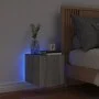 Mueble de TV de pared con luces LED gris Sonoma 30,5x35x30 cm de , Muebles TV - Ref: Foro24-837228, Precio: 36,09 €, Descuent...