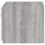 Mueble de TV de pared con luces LED gris Sonoma 30,5x35x30 cm de , Muebles TV - Ref: Foro24-837228, Precio: 36,09 €, Descuent...