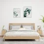 Muebles de TV pared luces LED 2 uds roble Sonoma 30,5x35x30 cm by , TV Furniture - Ref: Foro24-837223, Price: 53,75 €, Discou...