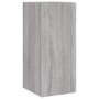 Mueble de TV de pared con luces LED gris Sonoma 30,5x35x70 cm de , Muebles TV - Ref: Foro24-837242, Precio: 48,13 €, Descuent...