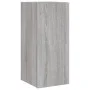 TV-Wandmöbel mit LED-Lichtern in Sonoma-Grau 30,5x35x70 cm von , TV-Möbel - Ref: Foro24-837242, Preis: 47,60 €, Rabatt: %