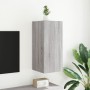 Mueble de TV de pared con luces LED gris Sonoma 30,5x35x70 cm de , Muebles TV - Ref: Foro24-837242, Precio: 48,13 €, Descuent...