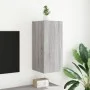 TV-Wandmöbel mit LED-Lichtern in Sonoma-Grau 30,5x35x70 cm von , TV-Möbel - Ref: Foro24-837242, Preis: 47,60 €, Rabatt: %