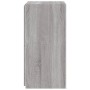 Mueble de TV de pared con luces LED gris Sonoma 30,5x35x70 cm de , Muebles TV - Ref: Foro24-837242, Precio: 48,13 €, Descuent...