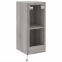 Mueble de TV de pared con luces LED gris Sonoma 30,5x35x70 cm de , Muebles TV - Ref: Foro24-837242, Precio: 48,13 €, Descuent...