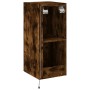 Wand-TV-Möbel mit LED-Lichtern in rauchiger Eiche 30,5x35x70 cm von , TV-Möbel - Ref: Foro24-837240, Preis: 46,69 €, Rabatt: %