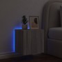 Wand-TV-Möbel mit LED-Lichtern in Sonoma-Grau 40,5x35x40 cm von , TV-Möbel - Ref: Foro24-837256, Preis: 42,98 €, Rabatt: %