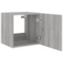 Wand-TV-Möbel mit LED-Lichtern in Sonoma-Grau 40,5x35x40 cm von , TV-Möbel - Ref: Foro24-837256, Preis: 42,98 €, Rabatt: %
