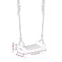 Swings with ropes 2 units blue polyethylene 37x15 cm by vidaXL, Swings and play structures - Ref: Foro24-91696, Price: 59,42 ...