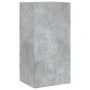 Wand-TV-Möbel mit LED-Lichtern in Betongrau 40,5x35x80 cm. von , TV-Möbel - Ref: Foro24-837263, Preis: 60,62 €, Rabatt: %