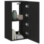 Wand-TV-Möbel mit LED-Lichtern in Schwarz, 40,5x35x80 cm. von , TV-Möbel - Ref: Foro24-837261, Preis: 59,34 €, Rabatt: %