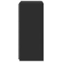 Mueble de TV de pared con luces LED negro 40,5x35x80 cm de , Muebles TV - Ref: Foro24-837261, Precio: 60,04 €, Descuento: %