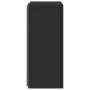 Mueble de TV de pared con luces LED negro 40,5x35x80 cm by , TV Furniture - Ref: Foro24-837261, Price: 59,34 €, Discount: %