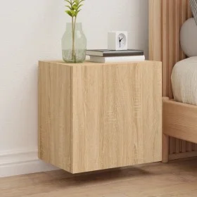 Mueble TV de pared madera ingeniería roble Sonoma 40,5x30x40 cm by , TV Furniture - Ref: Foro24-836900, Price: 35,45 €, Disco...