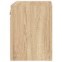 Wand-TV-Möbel aus Sonoma-Eichenfurnierholz 40,5x30x40 cm von , TV-Möbel - Ref: Foro24-836900, Preis: 35,94 €, Rabatt: %