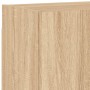 Wand-TV-Möbel aus Sonoma-Eichenfurnierholz 40,5x30x40 cm von , TV-Möbel - Ref: Foro24-836900, Preis: 35,94 €, Rabatt: %