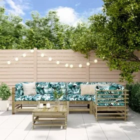 Gartenmöbel-Set 6-teilig aus imprägniertem Kiefernholz von , Gartensets - Ref: Foro24-3186479, Preis: 364,22 €, Rabatt: %