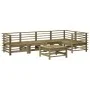 Garden furniture set 6 pieces impregnated pine wood by , Garden sets - Ref: Foro24-3186479, Price: 364,22 €, Discount: %