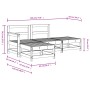 Gartenmöbel-Set 4-teilig aus massivem Kiefernholz von , Gartensets - Ref: Foro24-3186487, Preis: 234,34 €, Rabatt: %
