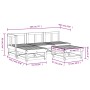 Garden sofa set 5 pieces impregnated pine wood by , Garden sets - Ref: Foro24-3186521, Price: 256,92 €, Discount: %