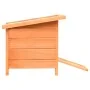 Cat house made of solid pine and fir wood, measuring 50x46x43.5 cm. by vidaXL, Cat furniture - Ref: Foro24-170640, Price: 69,...