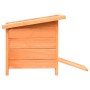 Katzenhaus aus massivem Kiefern- und Tannenholz 50x46x43,5 cm von vidaXL, Katzenmöbel - Ref: Foro24-170640, Preis: 65,39 €, R...