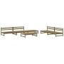 Gartenmöbel-Set 6-teilig aus imprägniertem Kiefernholz von , Gartensets - Ref: Foro24-3186619, Preis: 501,90 €, Rabatt: %