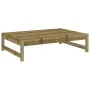 Garden furniture set 6 pieces impregnated pine wood by , Garden sets - Ref: Foro24-3186619, Price: 487,62 €, Discount: %